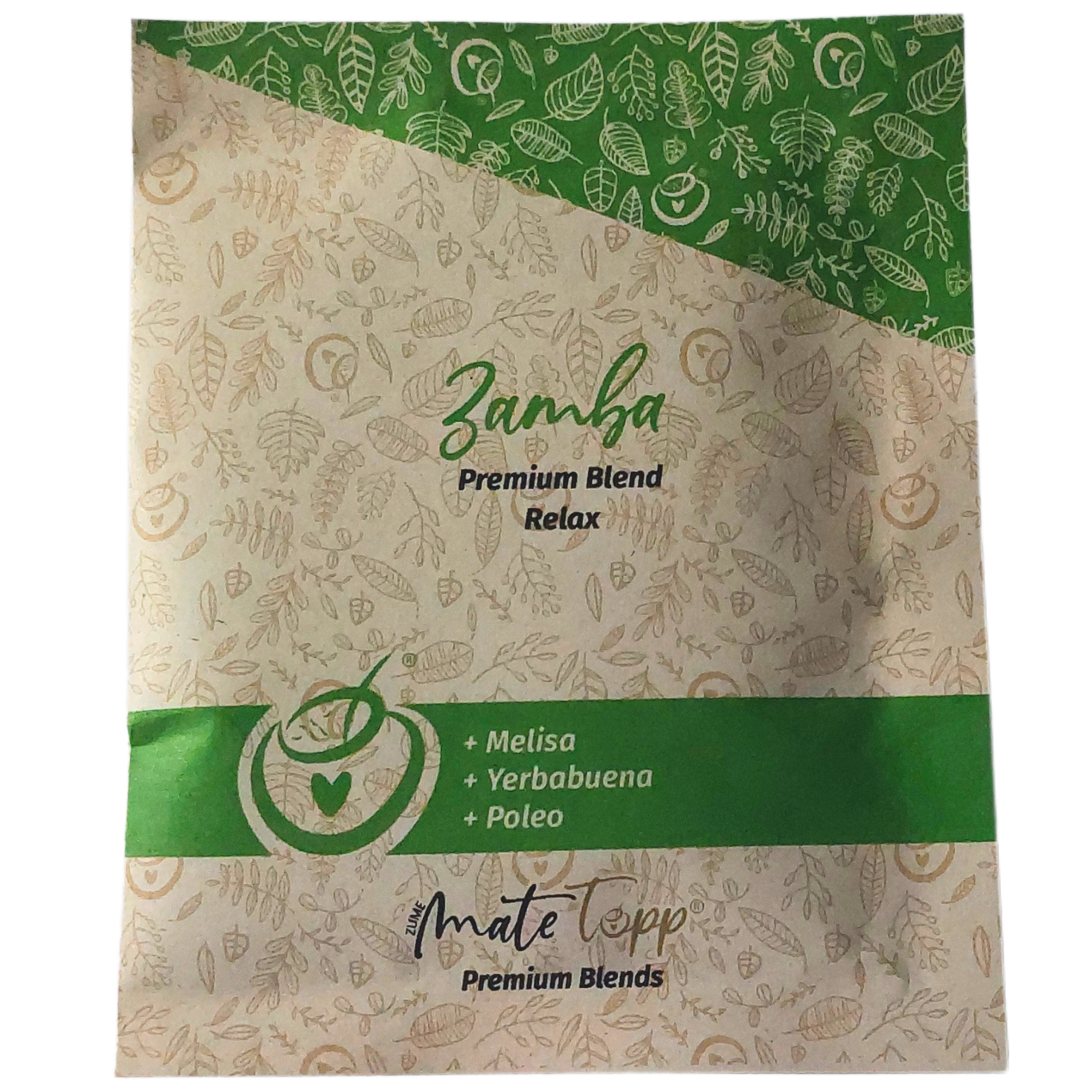 Zamba | Blend natural para mate e infusiones | Biosobre 200cc